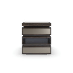 Caracole La Moda Side Table – front view – Lusso Furniture Miami