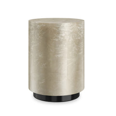 Caracole Cocktail Couture Round End Table – front view – Lusso Furniture Miami