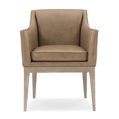 Caracole Free and Easy Dining Chair – front view – Lusso Furniture Miami