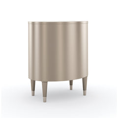 Caracole Beauty Nightstand – room setting – Lusso Furniture Miami