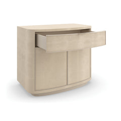 Caracole Simply Perfect Nightstand – close-up – Lusso Furniture Miami