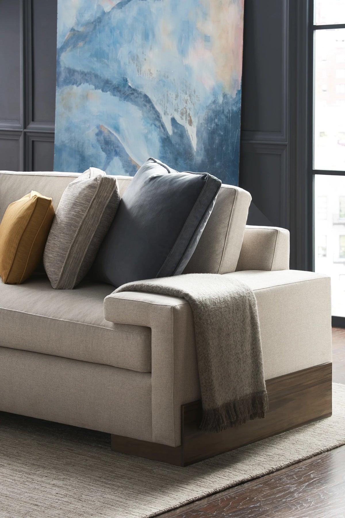 Caracole Shelfish Sectional Components – view 24 – Lusso Furniture Miami