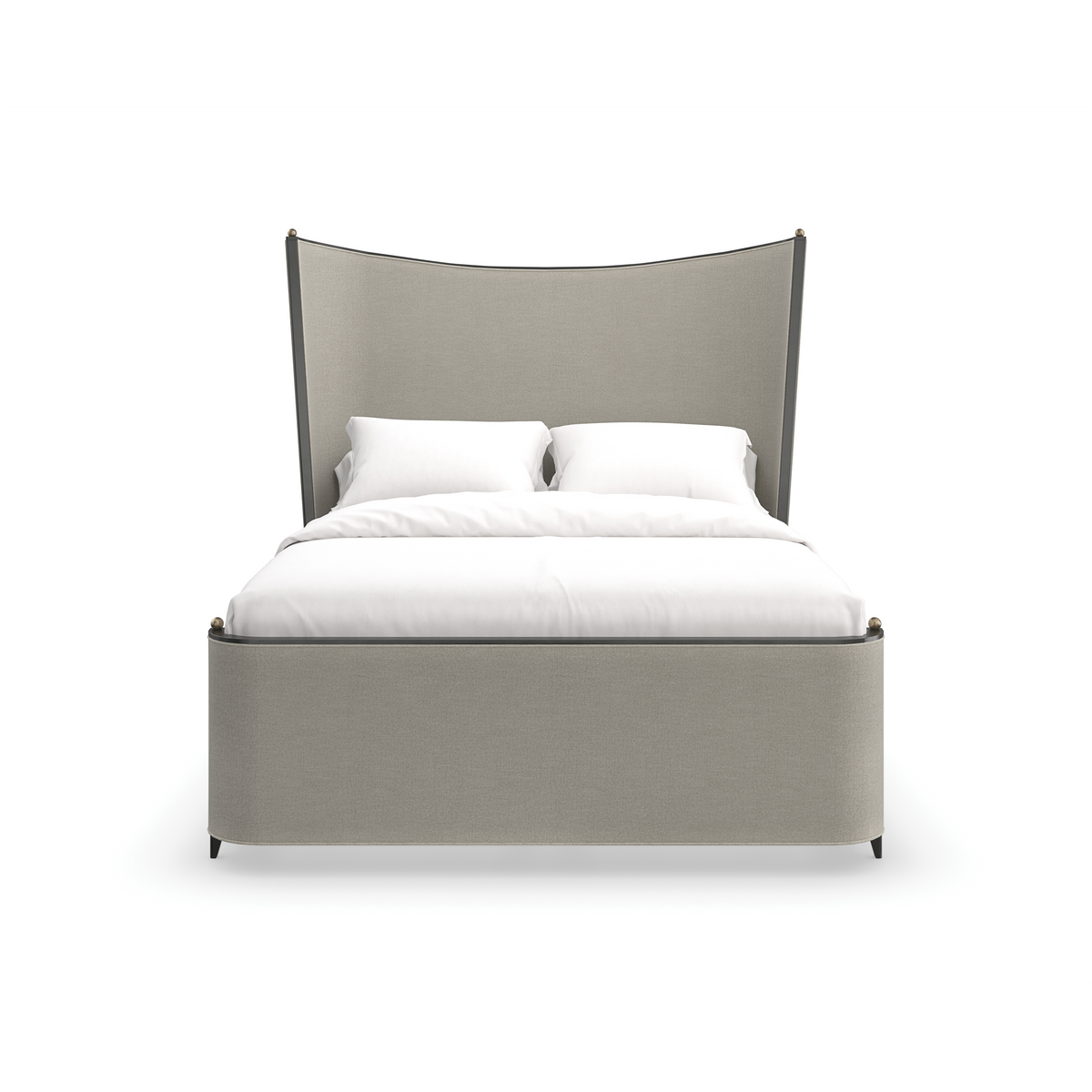 Caracole Provence Bed – front view – Lusso Furniture Miami