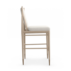 Caracole Unity Bar Stool – top view – Lusso Furniture Miami
