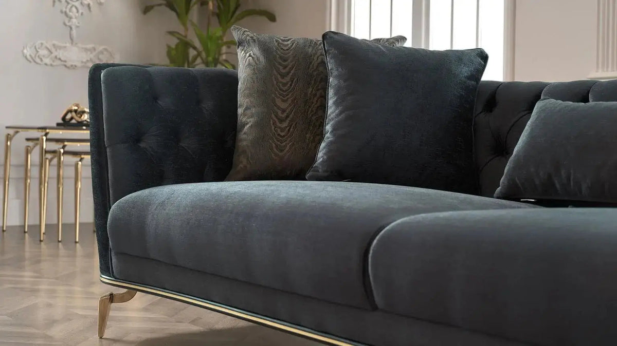 Plaza Living Room Set – Living Room Set | Lusso Furniture (view 12)