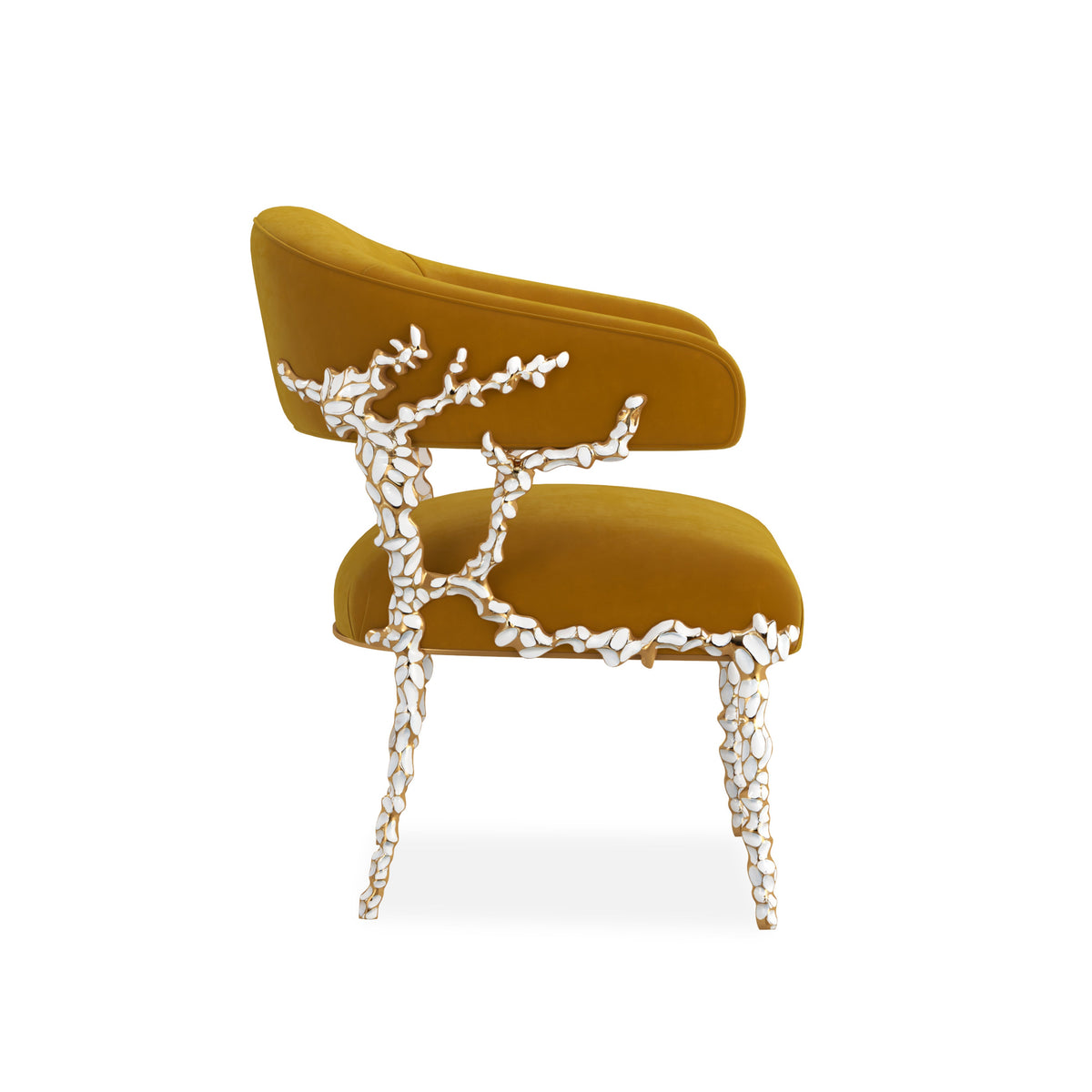 Caracole Glimmer of Hope Chair – view 18 – Lusso Furniture Miami