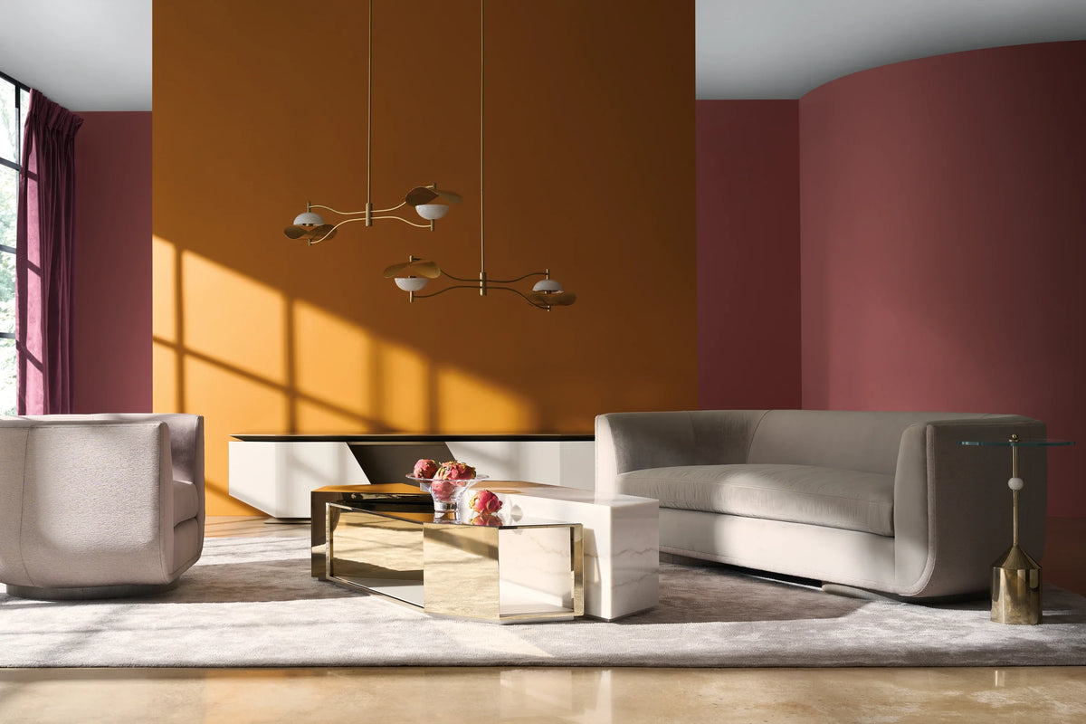 Caracole Alpha Side Table – angle view – Lusso Furniture Miami