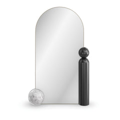 Caracole Balance Mirror – front view – Lusso Furniture Miami