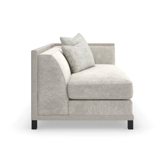 Caracole Tuxedo Sectional Components – finish detail – Lusso Furniture Miami