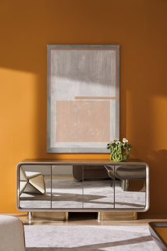 Caracole Aero Sideboard – angle view – Lusso Furniture Miami