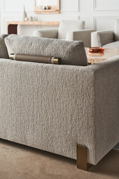 Caracole Counter Balance Sofa – side view – Lusso Furniture Miami