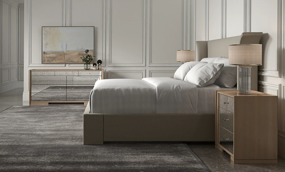 Caracole Beauty Sleep Bed – angle view – Lusso Furniture Miami