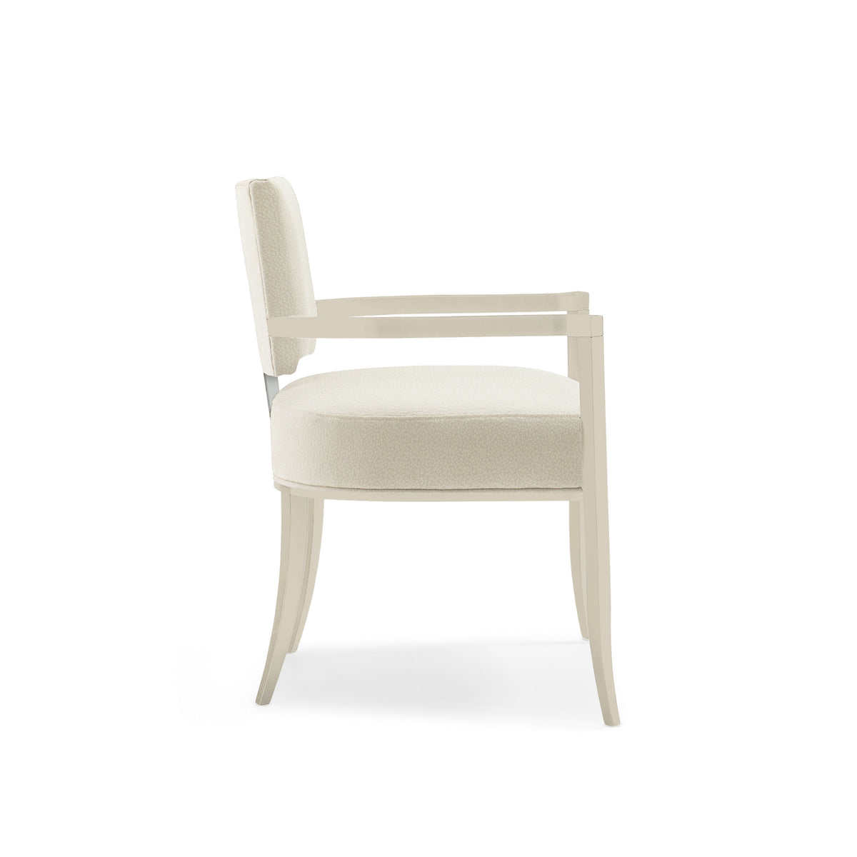 Caracole Reserved Seating Arm Chair – view 21 – Lusso Furniture Miami