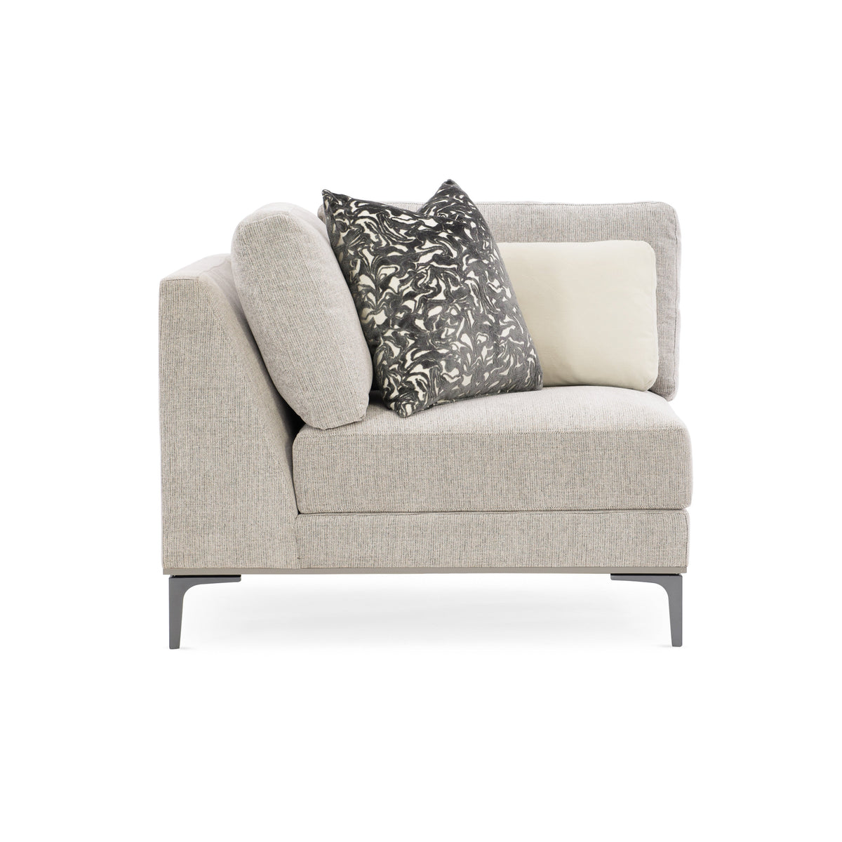 Caracole Repetition Corner Sectional – detail – Lusso Furniture Miami