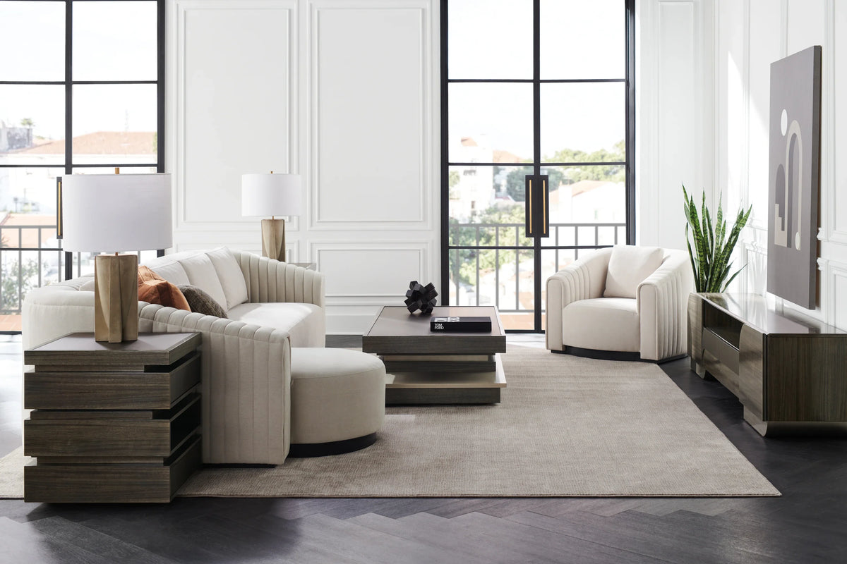 Caracole La Moda Side Table – angle view – Lusso Furniture Miami