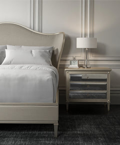 Caracole Bedtime Beauty Bed – detail – Lusso Furniture Miami