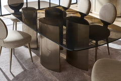 Caracole Apollo Dining Chair – detail – Lusso Furniture Miami