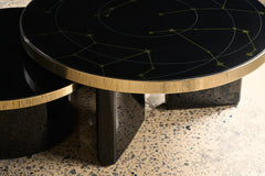 Caracole Umbra Large Cocktail Table – side view – Lusso Furniture Miami