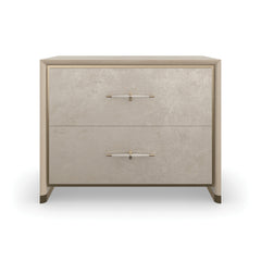 Caracole Dream Chaser Nightstand – room setting – Lusso Furniture Miami