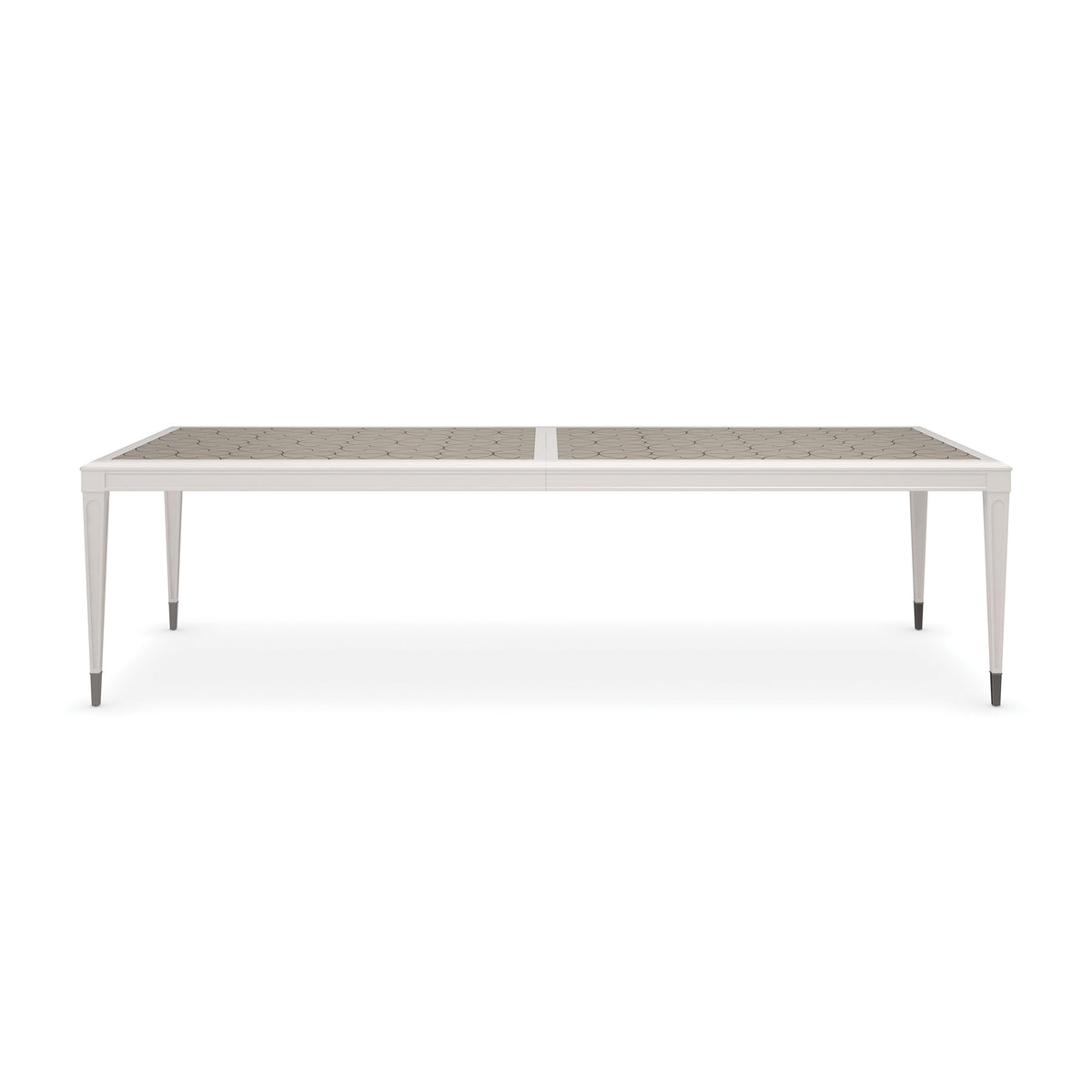 Caracole Lattice Gather Dining Table – front view – Lusso Furniture Miami