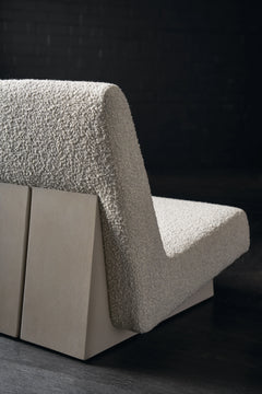 Caracole Indi Accent Chair – side view – Lusso Furniture Miami
