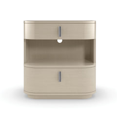 Caracole La Moda Nightstand – front view – Lusso Furniture Miami