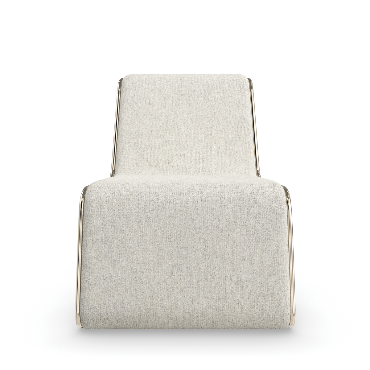 Caracole Parallax Chair – front view – Lusso Furniture Miami