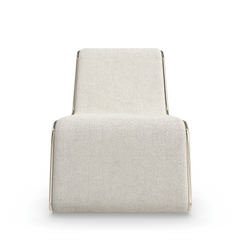 Caracole Parallax Chair – front view – Lusso Furniture Miami