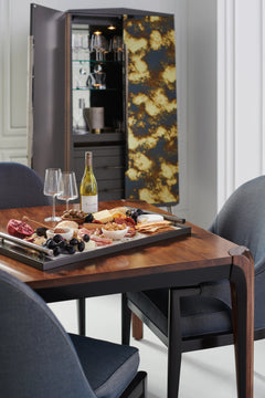 Caracole Room For More Dining Table – top view – Lusso Furniture Miami