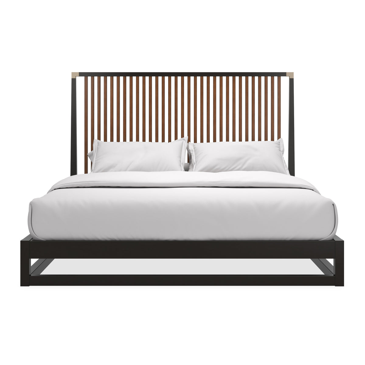 Caracole Pinstripe Bed – view 22 – Lusso Furniture Miami