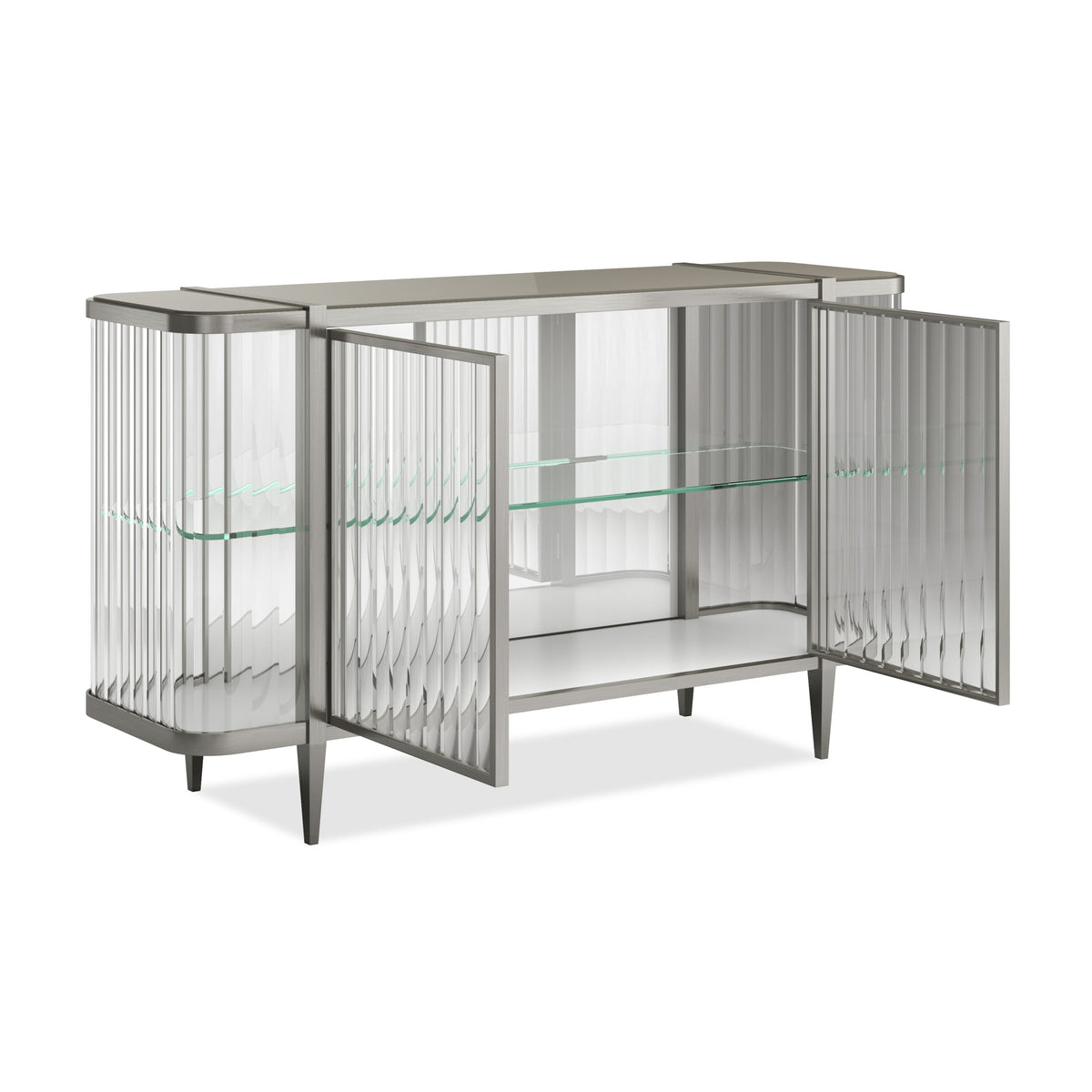 Caracole Stop And Stare Sideboard – detail – Lusso Furniture Miami