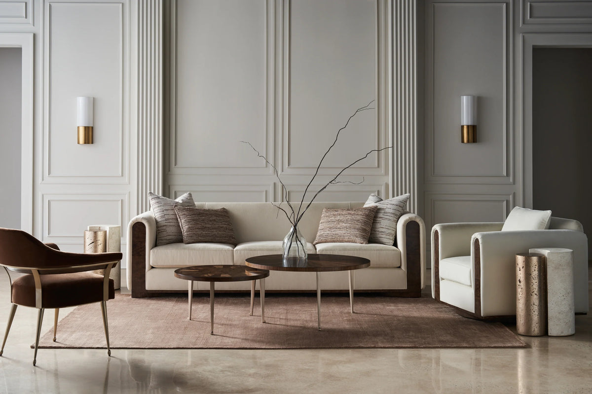 Caracole Dimitri Chair – angle view – Lusso Furniture Miami