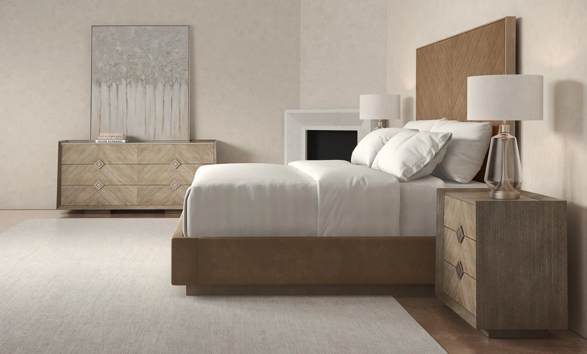 Caracole Meet U in the Middle Bed – view 11 – Lusso Furniture Miami