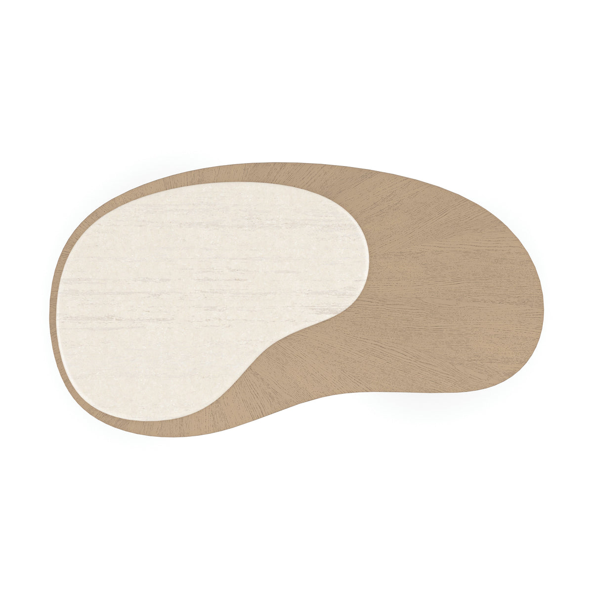 Caracole Contrast Cocktail Table – top view – Lusso Furniture Miami