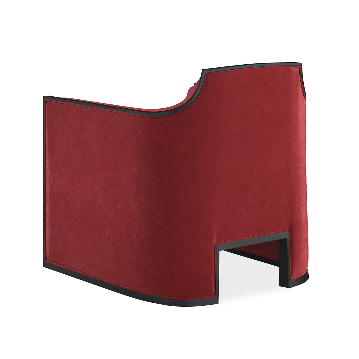 Caracole Cat's Meow Accent Chair – back view – Lusso Furniture Miami