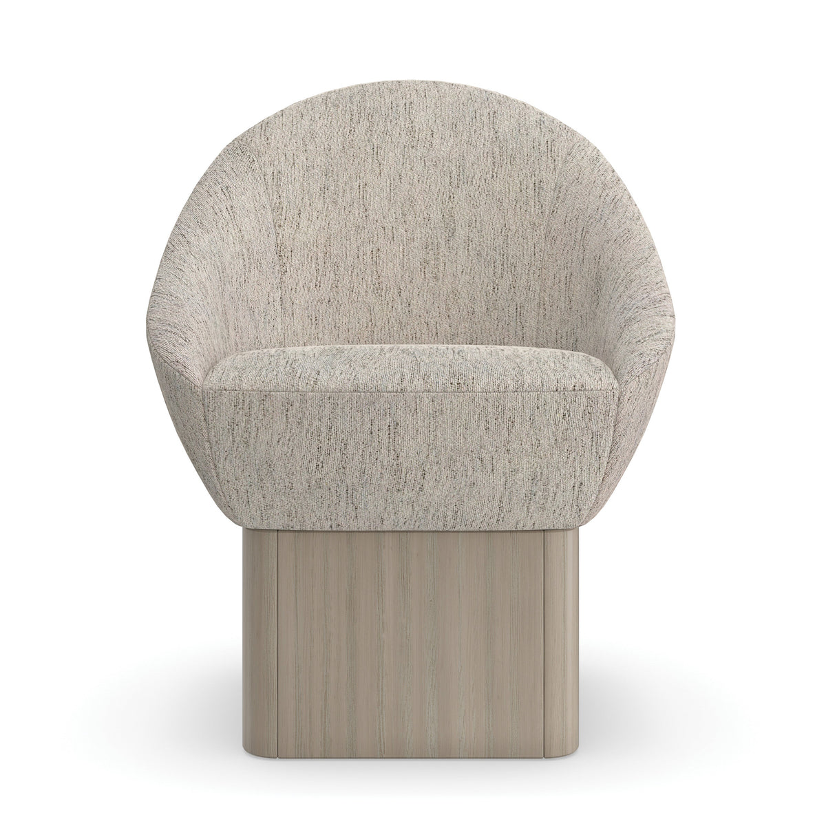 Caracole Palma Dining Chair – front view – Lusso Furniture Miami
