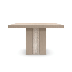 Caracole Unity Light Dining Table – front view – Lusso Furniture Miami