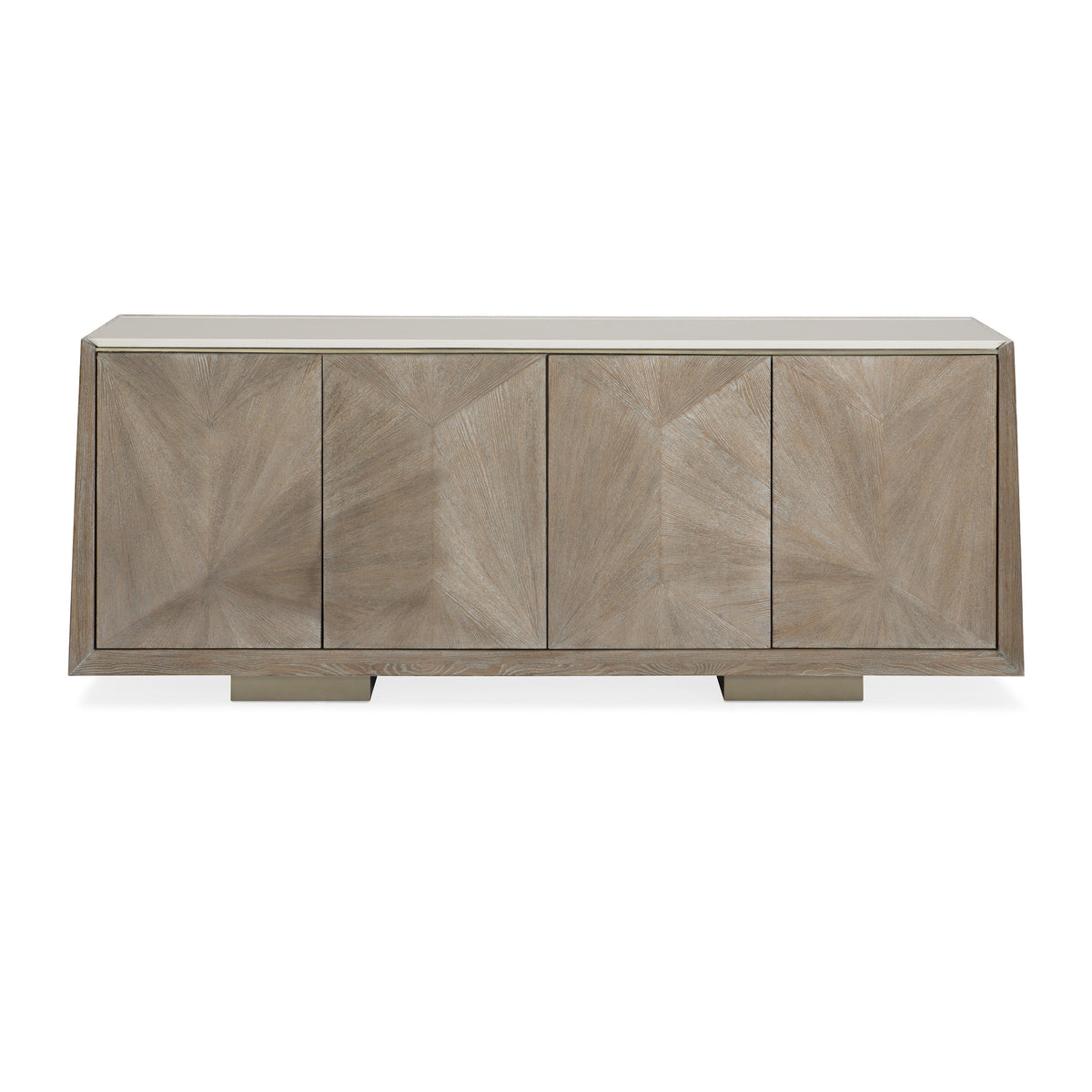 Caracole Point Of View Sideboard – front view – Lusso Furniture Miami