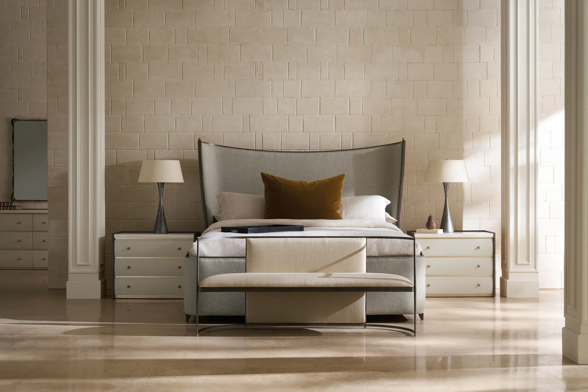 Caracole Avignon Nightstand – close-up – Lusso Furniture Miami