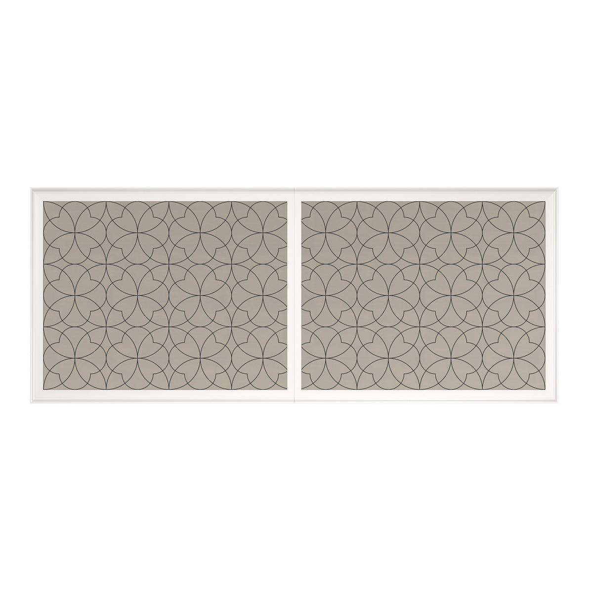 Caracole Lattice Gather Dining Table – back view – Lusso Furniture Miami