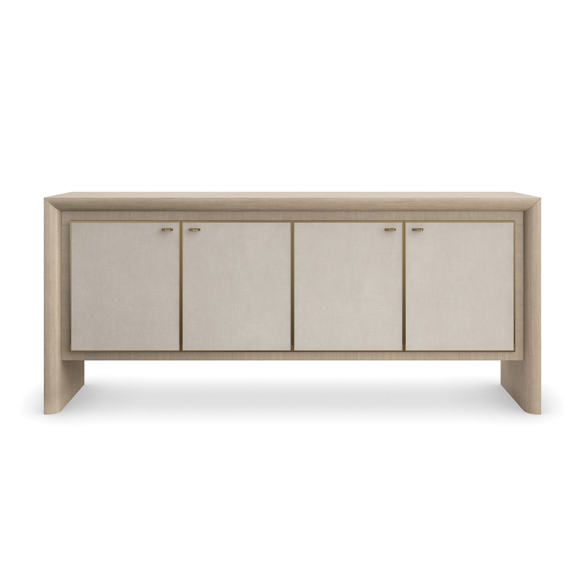 Caracole Unity Credenza – front view – Lusso Furniture Miami