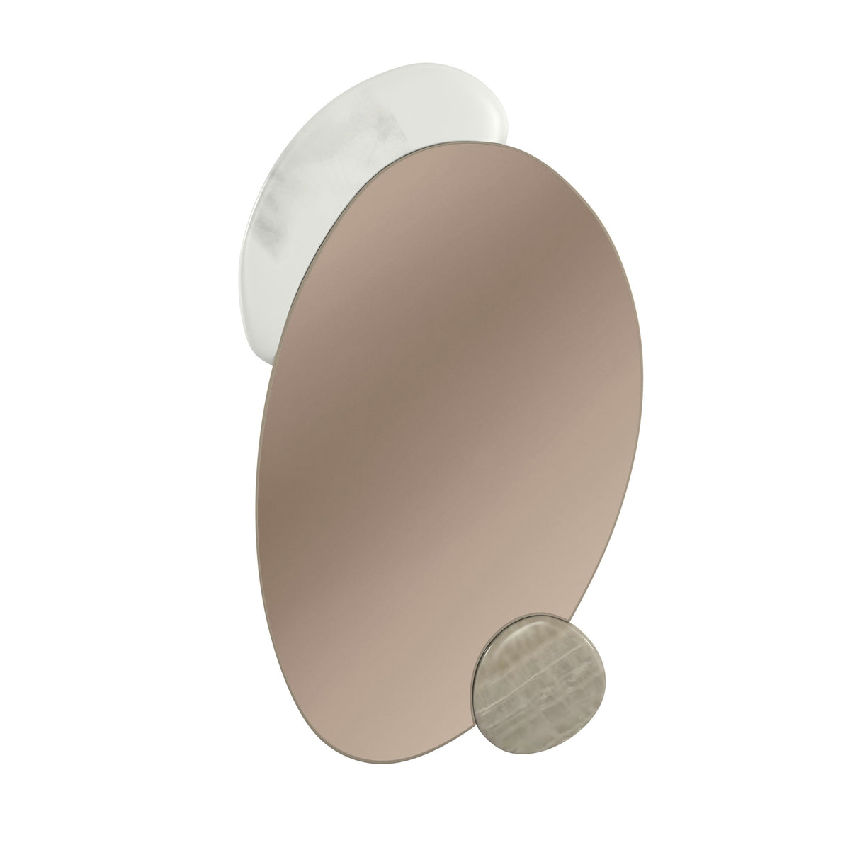 Caracole Echo Mirror – front view – Lusso Furniture Miami