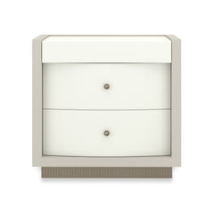 Caracole Calais Nightstand – front view – Lusso Furniture Miami