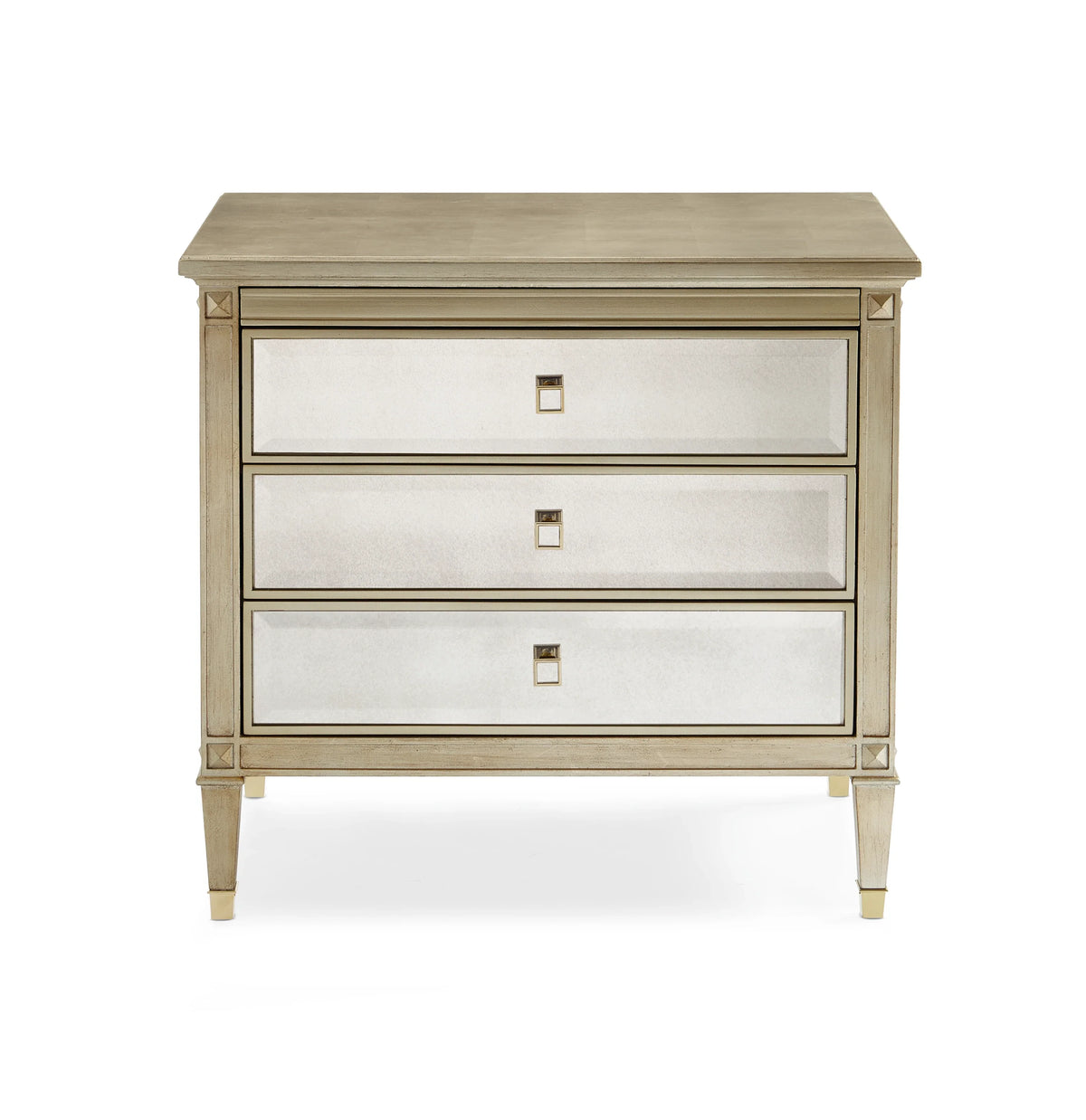 Caracole A Classic Beauty Nightstand – detail – Lusso Furniture Miami