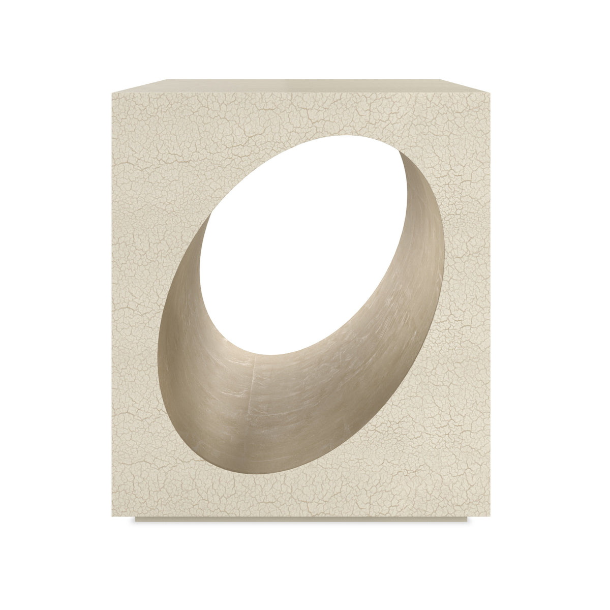 Caracole Chasm End Table – front view – Lusso Furniture Miami