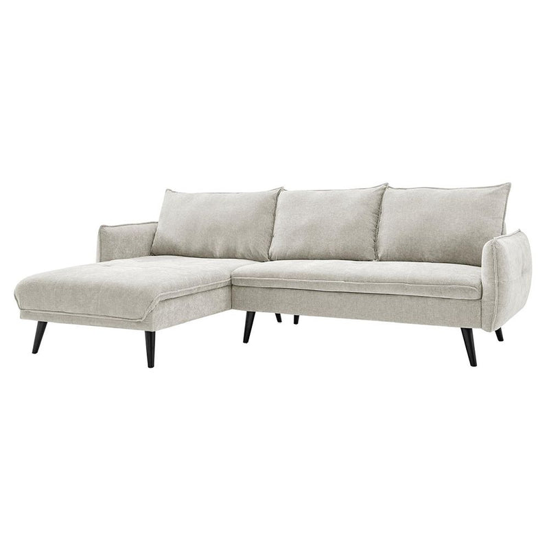 PARIS Sectional Light Grey LEFT-zoom-