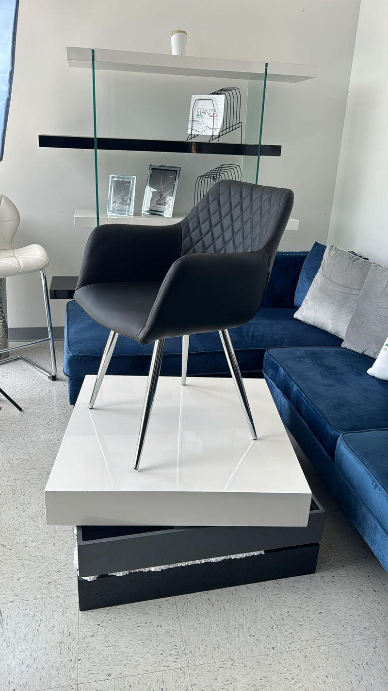 Alba Dining Chair Black-zoom-