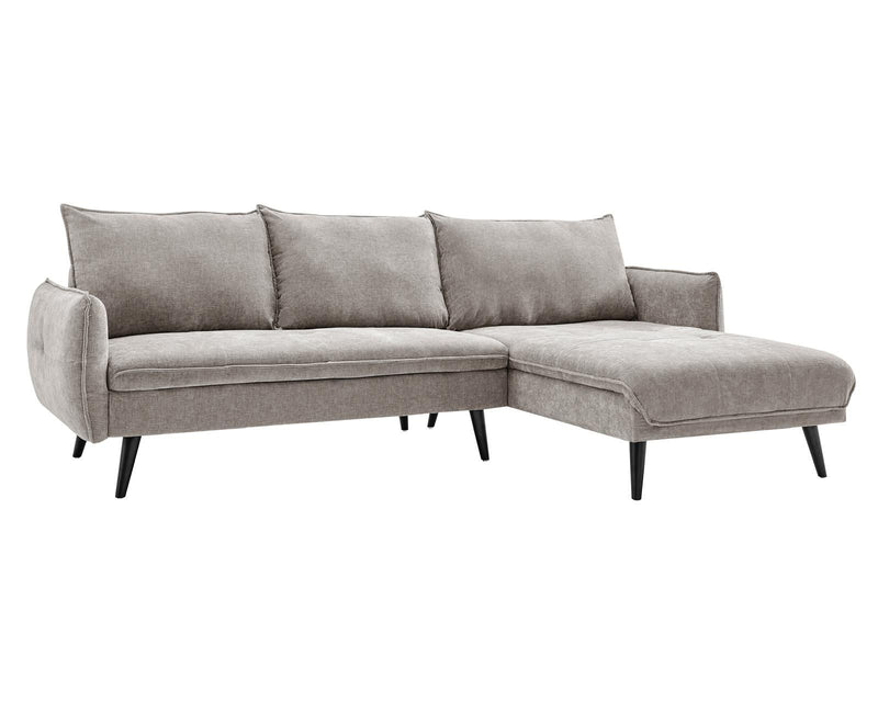 PARIS Sectional Dark Grey LEFT-zoom-