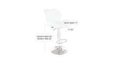 Diamond Barstool Grey