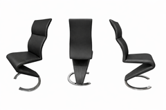 Cloud Dining Chair Black